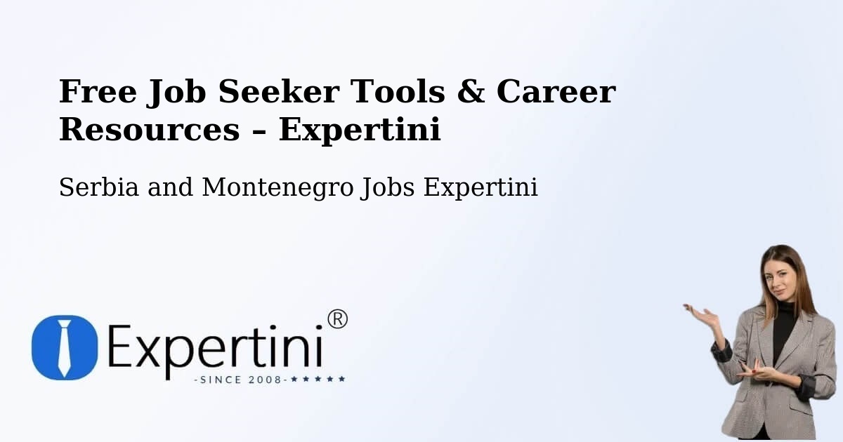 Free Job Seeker Tools & Career Resources – Arnprior - Arnprior, Serbia and Montenegro Jobs Expertini